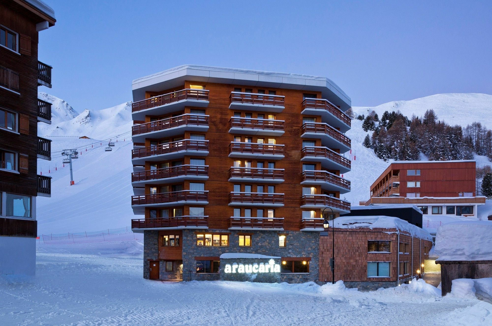 Araucaria Hotel & Spa La Plagne Exterior photo
